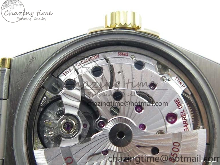 0312 Stylish Constellation 38mm SS RG VSF 1:1 Best Edition WhiteTextured Dial on SS RG Bracelet A8500 Super Clone 7921